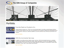 Tablet Screenshot of cdsgoc.com